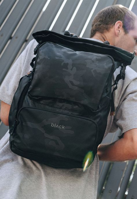 Mochila Beast Camo Black Bubba-1