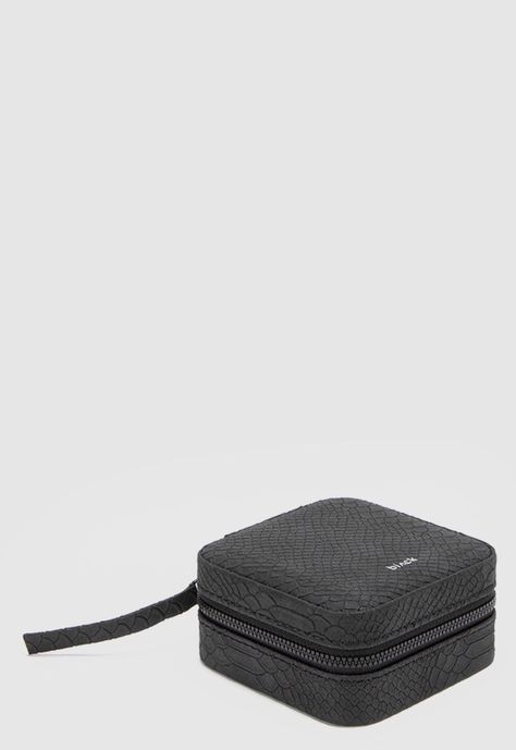 Jewerly Bag Snake Black Black Bubba-0