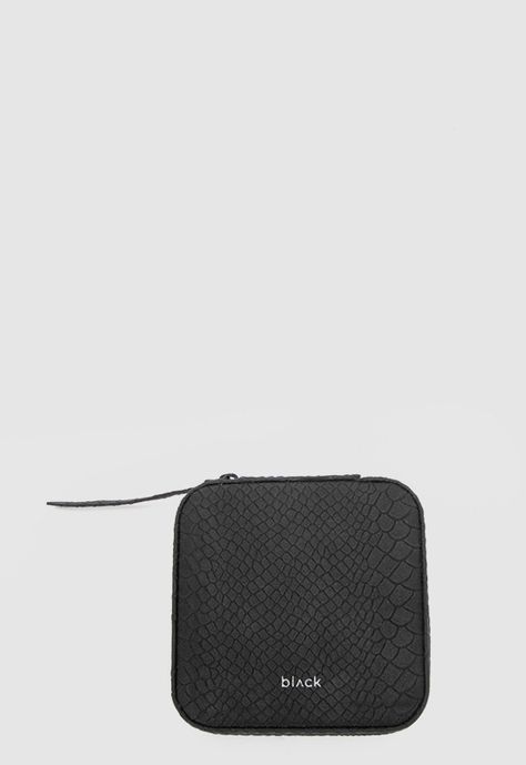 Jewerly Bag Snake Black Black Bubba-1