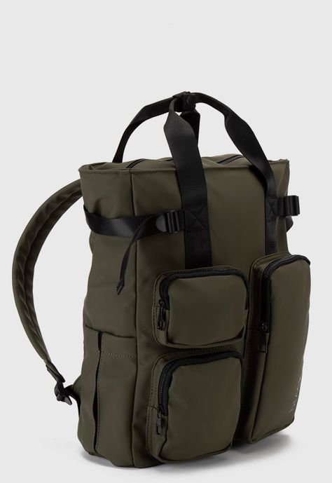 Mochila Thunder Pockets Moss Black Bubba-1