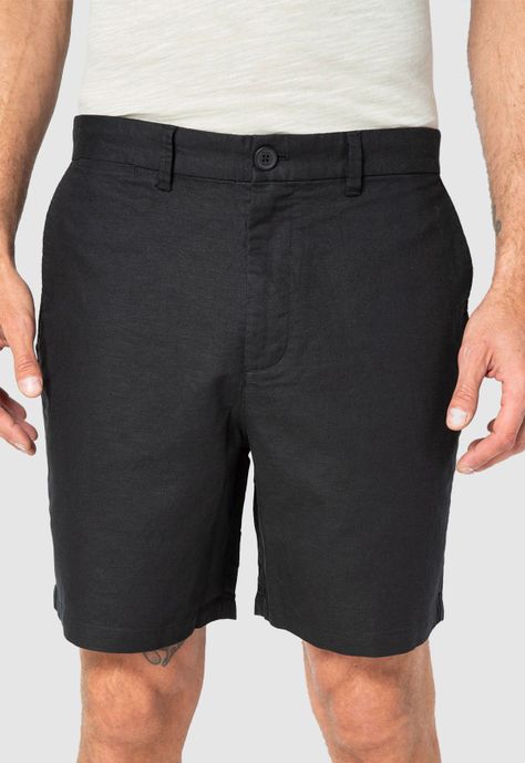 Short Lino Black Black Bubba-0