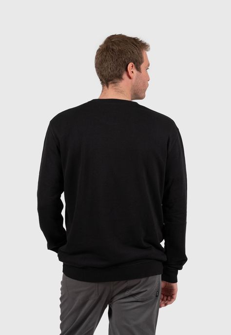Crewneck Velvet Black Bubba-2
