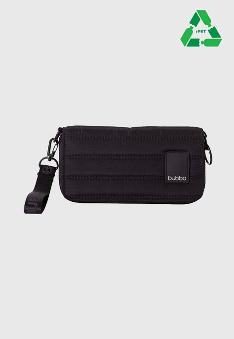 Billetera Matte Black Velvet Regular Rpet 2 Bubba Essentials-0