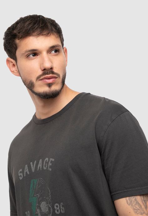 Cotton Tee King Of Black  Black Bubba-2
