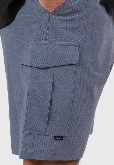 Hybrid Short Light Grey  Black Bubba-1