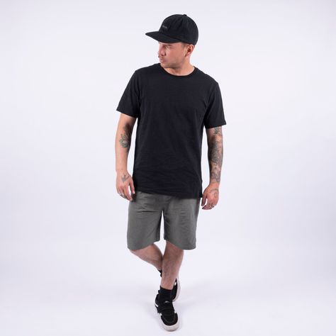 Walk Short Moss Black Bubba-3