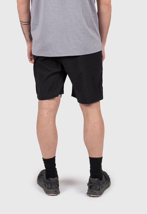 Active Short Black Black Bubba-1