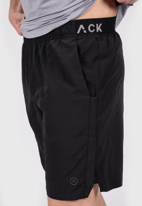Active Short Black Black Bubba-3