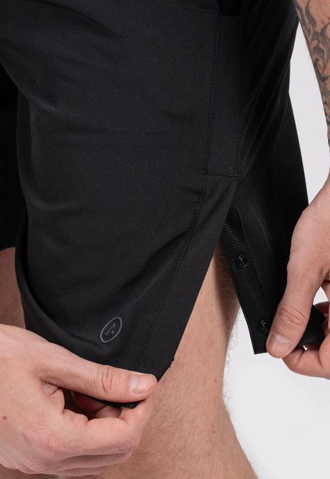Active Short Black Black Bubba-4