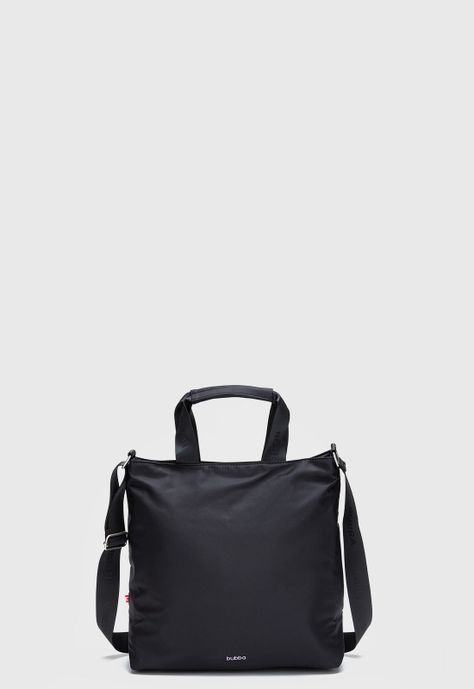 Tote Charlotte Doble Check Black Bubba Essentials-1