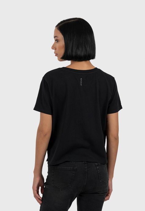Women Tee Skull Black Bubba-1