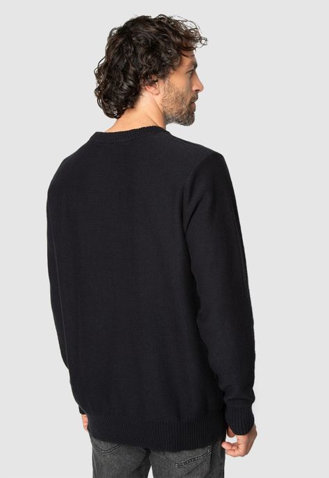 Light Sweater Black Black Bubba-1
