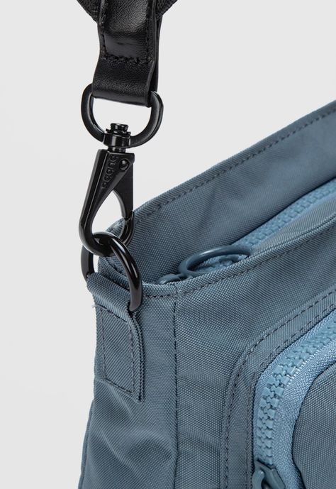 Flat Purse Hailey Grey Mini Bubba Essentials-4