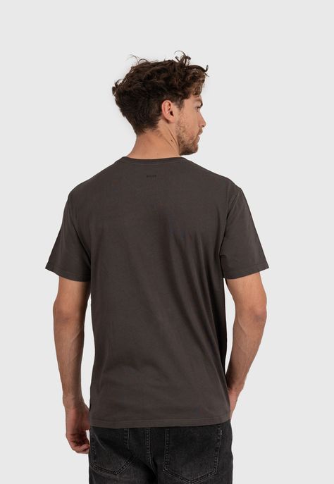 Tee Iconic Dark Side Grey Black Bubba-3