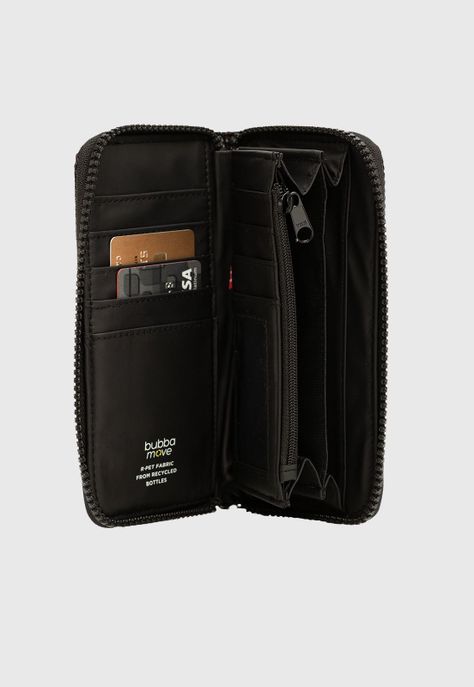 Billetera Classic Onyx Black Regular Rpet Bubba Essentials-2