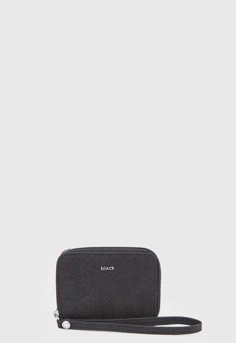 Billetera Snake Black Mini Black Bubba-1
