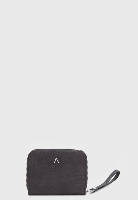 Billetera Snake Black Mini Black Bubba-2