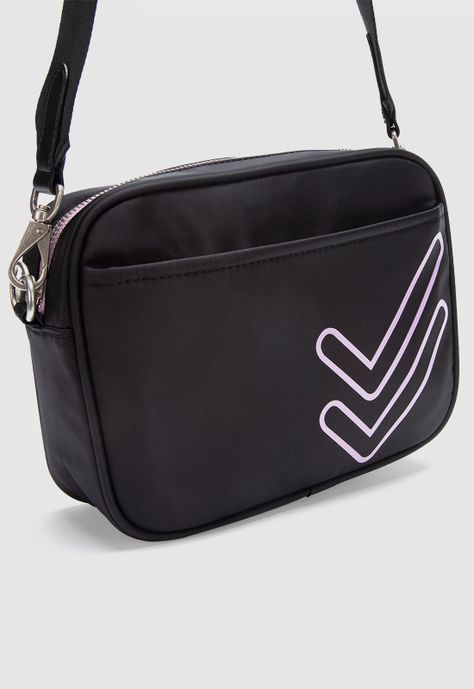 Purse Charlotte Doble Check Black Bubba Essentials-4