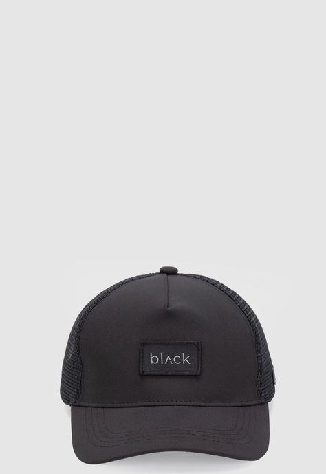 Jockey Trucker Light Black Black Bubba-0