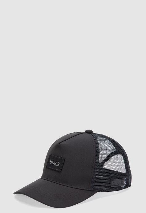 Jockey Trucker Light Black Black Bubba-1