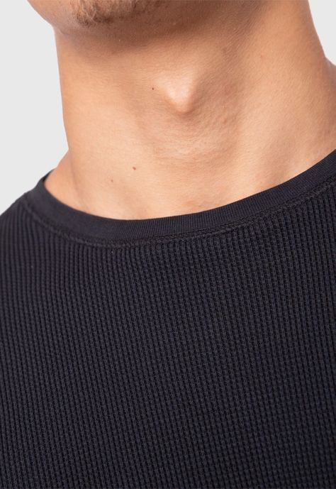 Crewneck Organic Cotton Black  Black Bubba-3