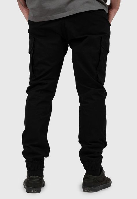 Cargo Pant Black Bubba-2