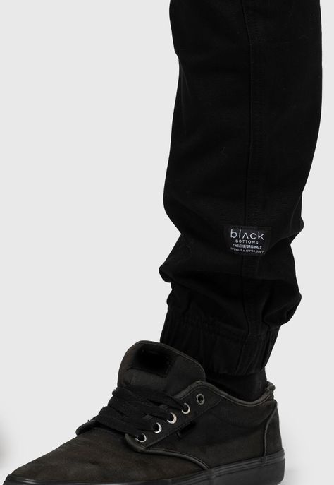 Cargo Pant Black Bubba-3