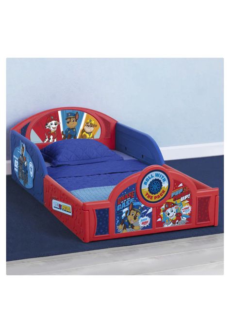 Cama de Transición A Piso Niño Paw Patrol-1