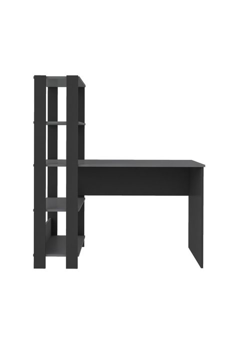 Escritorio Alfa Gris con Negro-4