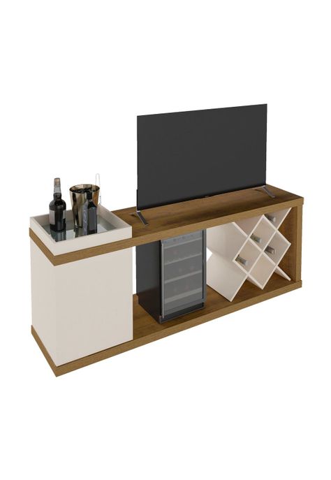 Rack TV 60" Bar Madrid Bicolor-0