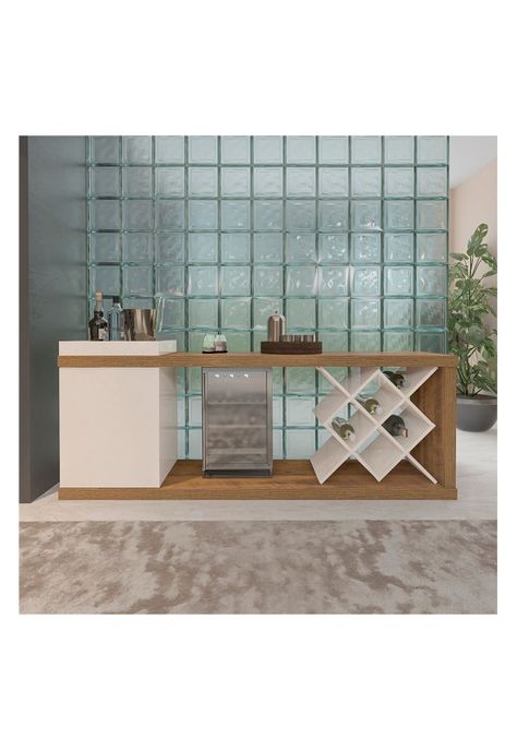 Rack TV 60" Bar Madrid Bicolor-1