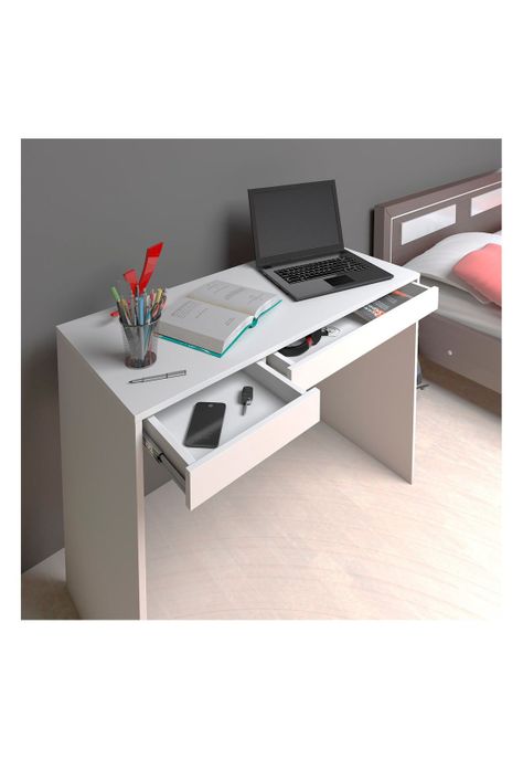 Escritorio con Cajón College Blanco-1