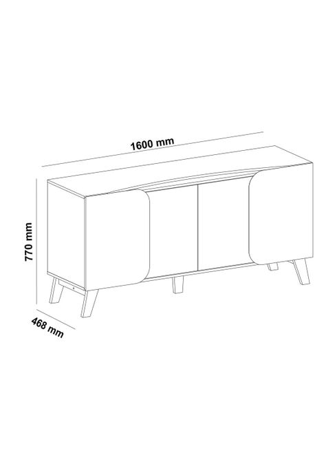 Arrimo Buffet Elegance Bicolor-2