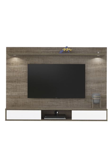 Panel TV 60" Platinum Café Canela Espejos-0