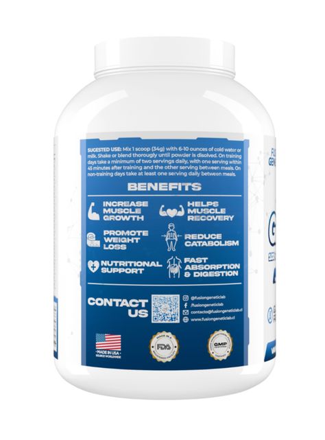 Iso Genetic Vainilla Milkshake 0% Azucar, Fusion Genetic Lab -1