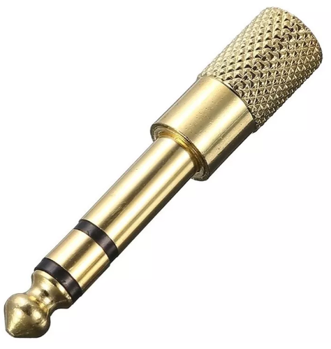 Adaptador Audio Plug 6.5 Macho Jack 3.5 Hembra-1
