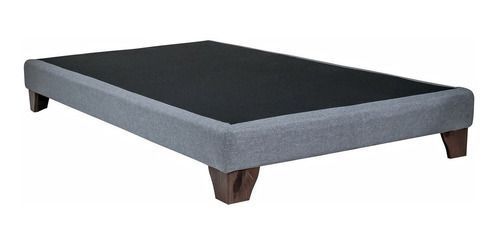 Base De Cama 1 Plaza Largo 190 cm - Con Patas De Altura: 11 Cm-0