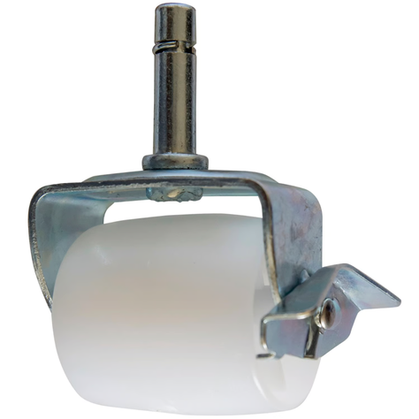 Rueda Tipo Barril para camas Flex Vástago 1.05 cm + Capuchon-1