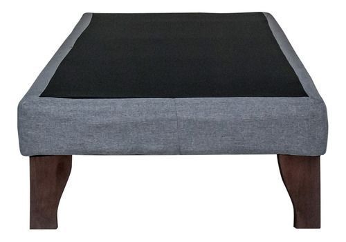 Base De Cama 1 Plaza largo 190 cm - espesor 8 cm Con Patas De Altura: 19,5 Cm-1