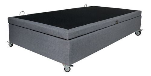 Base Baúl 1.5 Plazas - Ruedas Deluxe Apta Para Aspiradora-2