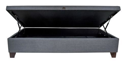 Base Para Cama Abatible 1.5 Plazas Largo 190 cm - Pata 11 cm -1