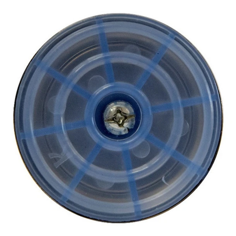 Pata para camas Rosen y CIC Metálica Satinada Vástago 1.2 cm-1