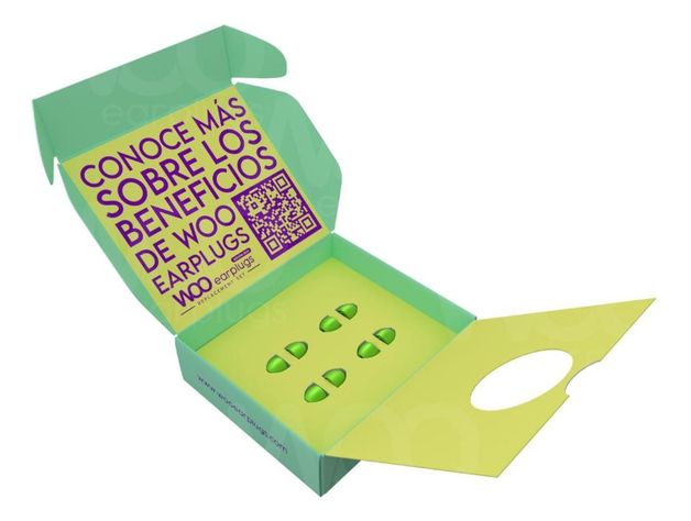 Woo Earplugs Experience+ Plus Kids - Tapones Oídos Niño 27db-1