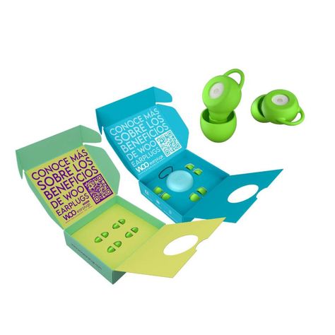 Woo Earplugs Experience+ Plus Kids - Tapones Oídos Niño 27db-2