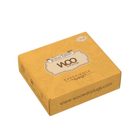 Woo Earplugs Experience Classics - Tapones Auditivos 20db-1