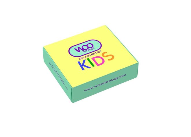 Woo Earplugs Connect Kids - Tapones Oídos Niños Estudio 16db-1