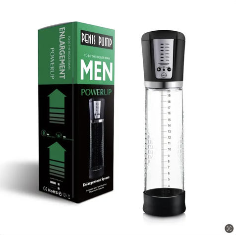 Bomba De Vacío Hombres Penis Pump Pene Recargable Electrico-0