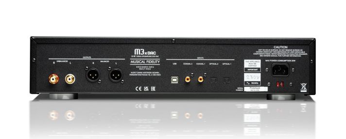 Musical Fidelity  M3X DAC  Convertidor Digital DAC silver -3