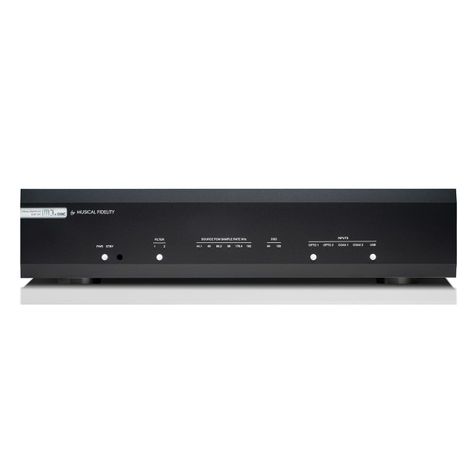 Musical Fidelity  M3X DAC  Convertidor Digital DAC silver -4