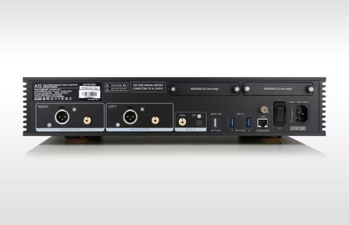 Aurender  A15  Music Server y Streamer negro -5